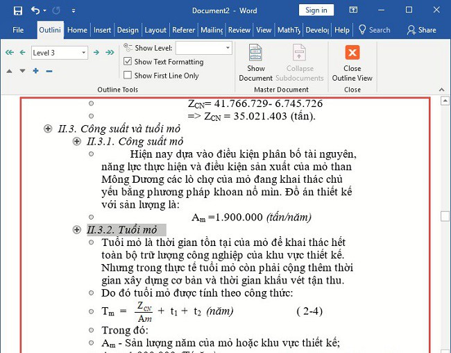 thuc-hien-chon-muc-level-cho-tat-ca-cac-tieu-de-trong-van-ba