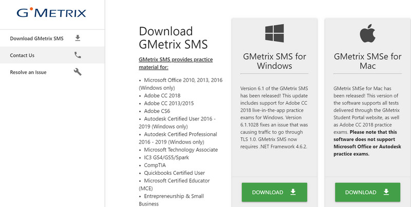 download gmetrix mos