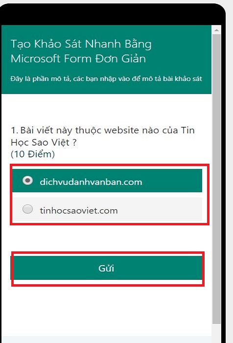 xem thử dưới dạng trên điện thoại
