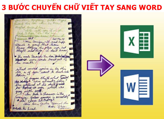 chuyển chữ viết tay sang word