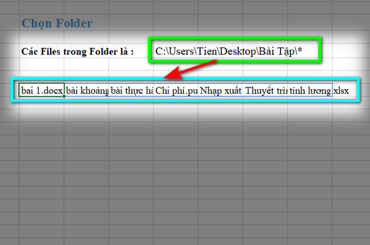 gọi file