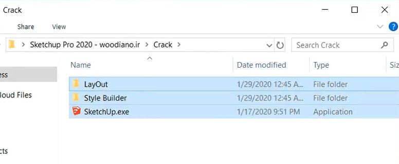 bước 2 cài đặt sketchup crack phần mềm dùng full