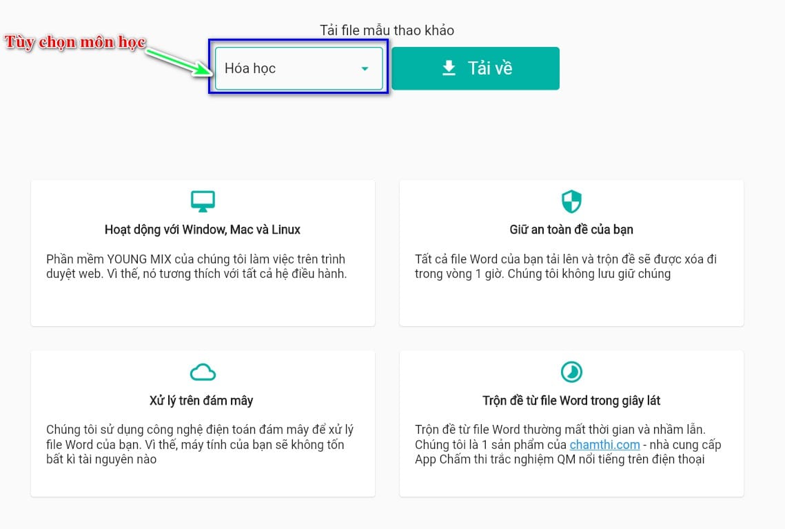 bước tải file mẫu