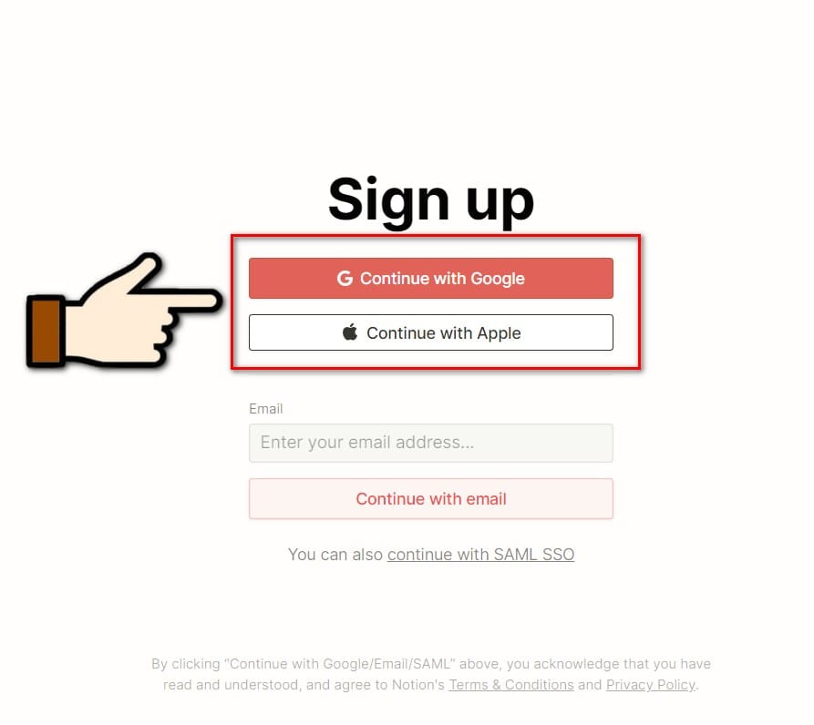 hình ảnh giao diện sign up