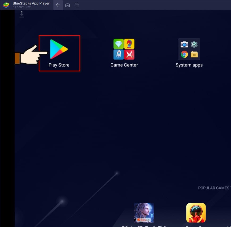 hình ảnh chọn biểu tượng play store