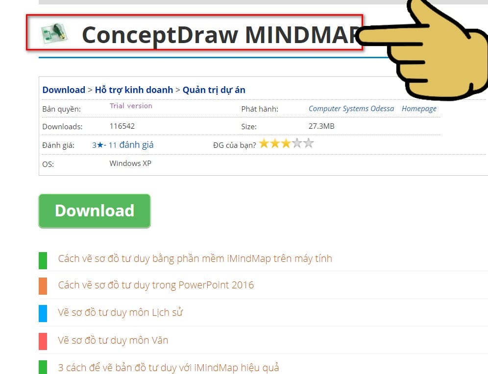 hình ảnh phần mềm conceptdraw