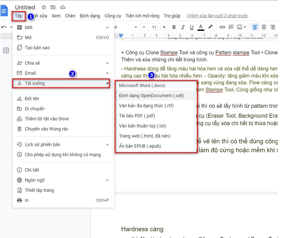 hình tải xuống tài liệu