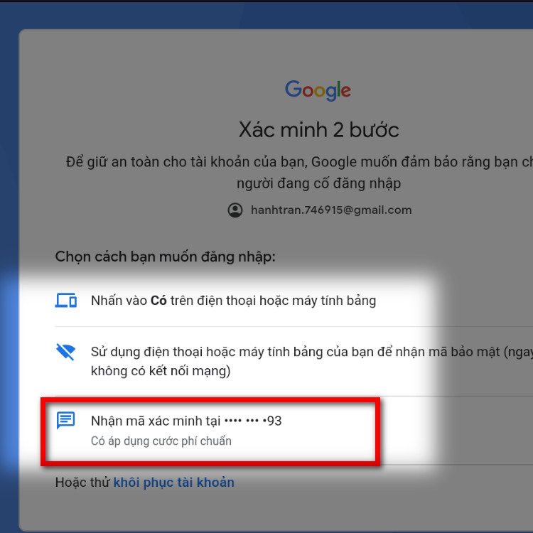 xác minh danh tính