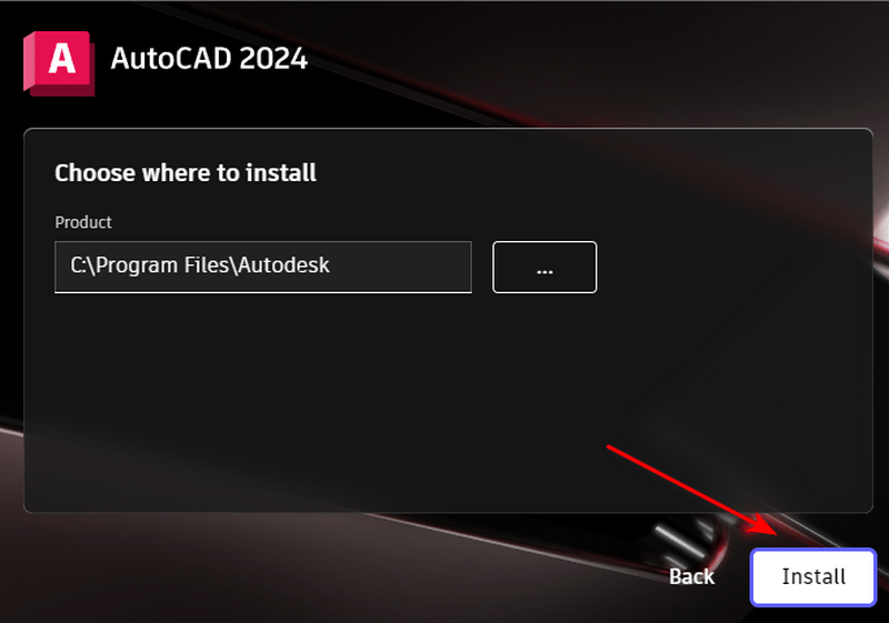 bước 5 đường dẫn install