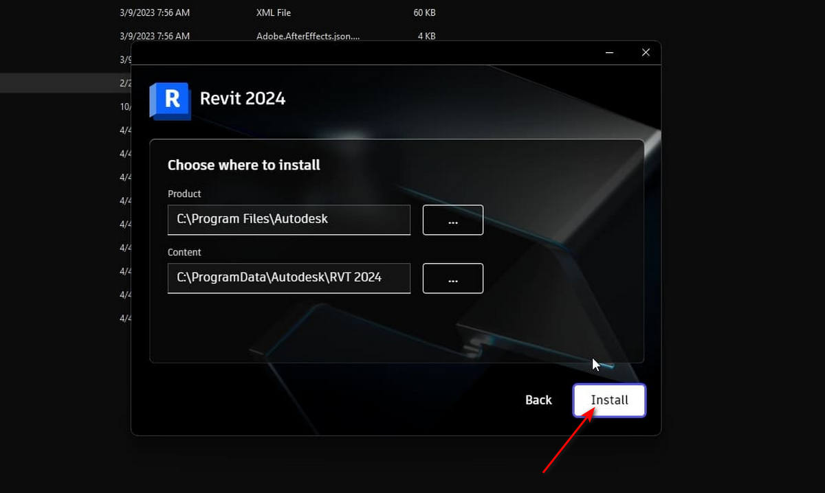 bước 4 install