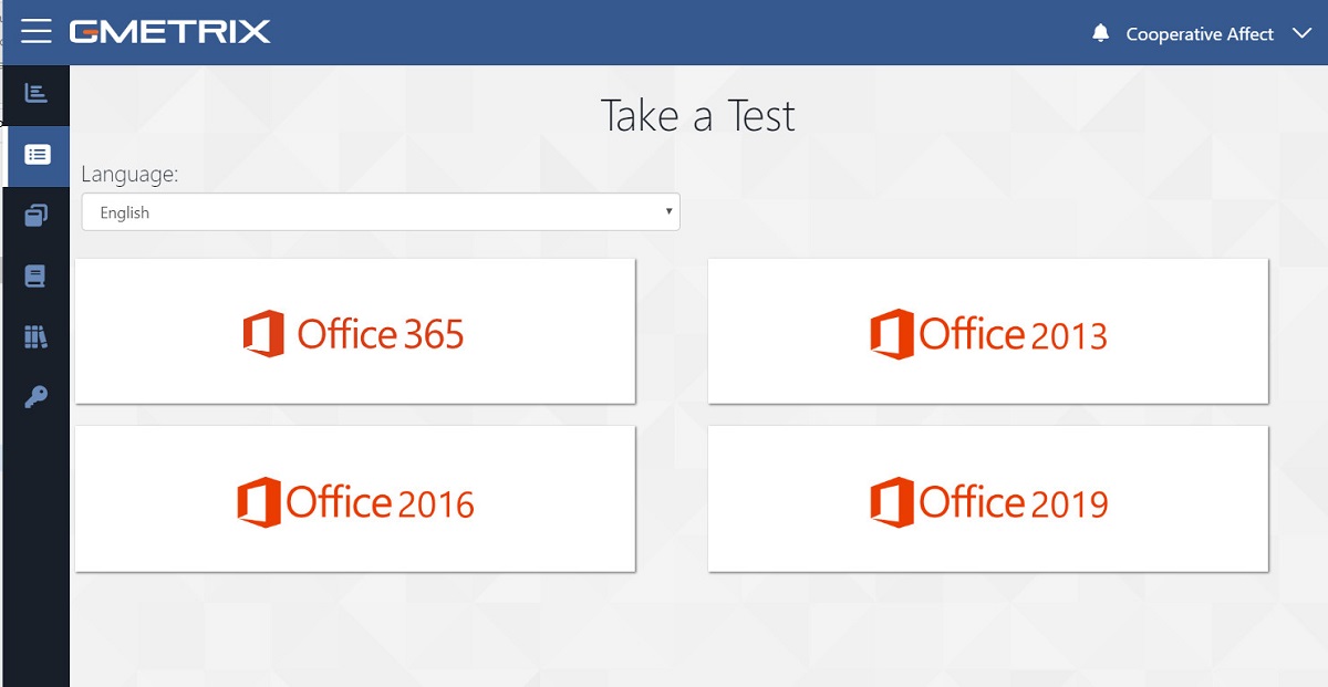 Giao diện gmetrix MOS